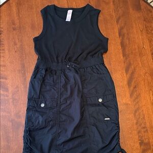 Justice Sleeveless Black Kids Dress